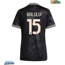 Juventus Pierre Kalulu #15 Tredjedrakt Dame 2025-26 Kortermet